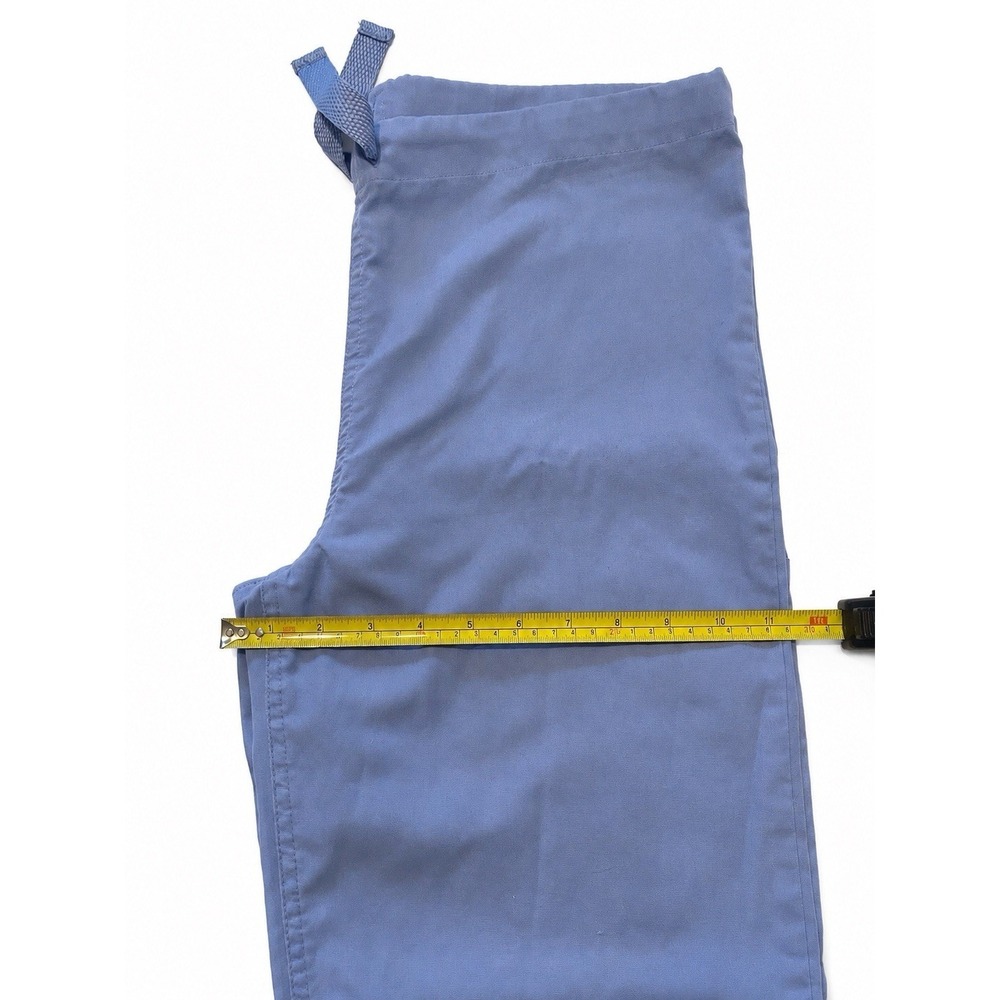 Cherokee Workwear Scrub Pants Women's XS Blue Drawstring Medical Uniform Pants - Picture 9 of 11